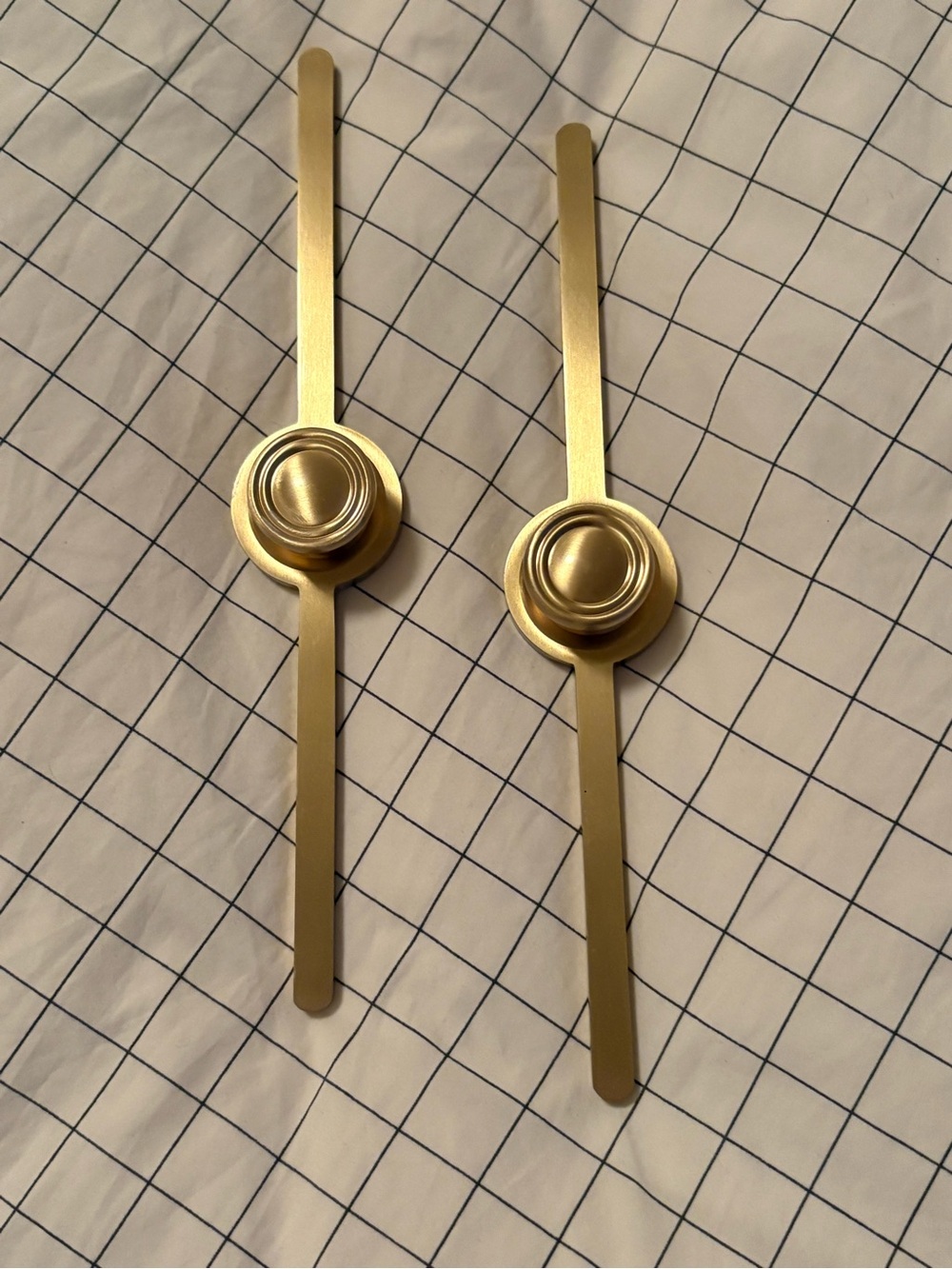 Brushed Brass Gold-Tone Hardware (listing 2) - Picture 6 of 9